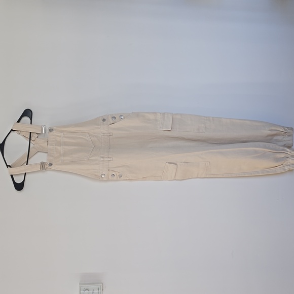 SHEIN EZwear Flap Pocket Denim Overalls Without Top Size S US 4 - Picture 7 of 14